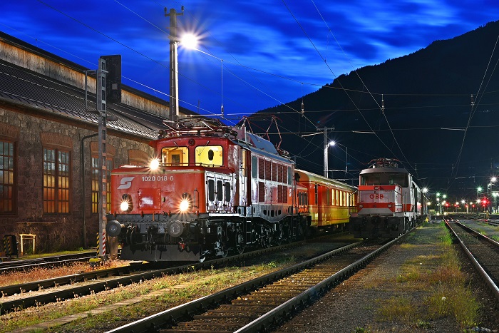 Morgenstimmung am Bahnhof Lienz